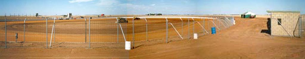 EARLY TIMES: Blue Ribbon Raceway on Grand Opening 26th November 1996 