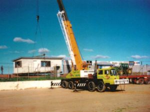 Installation of Pit Canteen.