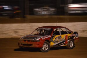 STILL NUMBER 1: After a disappointing Australian Title result, Queenslander Tim Atkin bounced back in at Horsham's Blue Ribbon Raceway with a successful Victorian Production Sedan Title defence. PHOTo: Mark Cowin