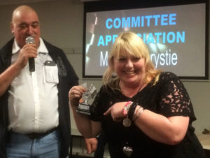 COMMITTEE APPRECIATION: Maxine Chrystie