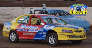 KATHRYN'S COMMODORE: Kathryn Wilken of Warracknabeal and Megan Forrest represented for the ladies on Saturday night. PHOTO: Leanne Shanks