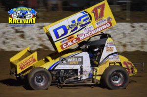 DENNIS JONES: The Hazelwood driver battled hard to eventually place second. PHOTO: M&L Speedway Photography