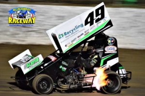 HOT: Action will be hot in the Formula 500’s at Blue Ribbon Raceway. PHOTO: M&L Speedway Photography.