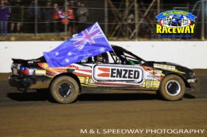 NUMBER 1: Cameron Waters the 2018 SSA Modified Sedan Champion. PHOTO: M&L Speedway Photography