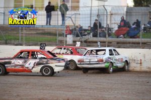 BATTLE: SSA Juniors always push their limits when they are on the track. PHOTO: M&L Speedway Photography